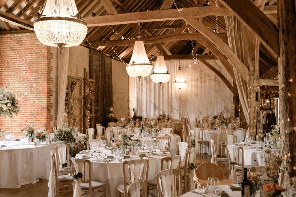 Relaxed wedding at Bury Barn