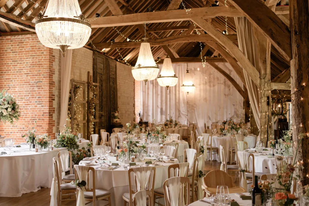 Relaxed wedding at Bury Barn